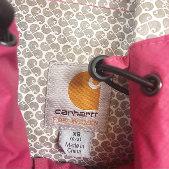 Carhartt | ‘Downburst’ Rain Jacket in Pink - Picture 5 of 8